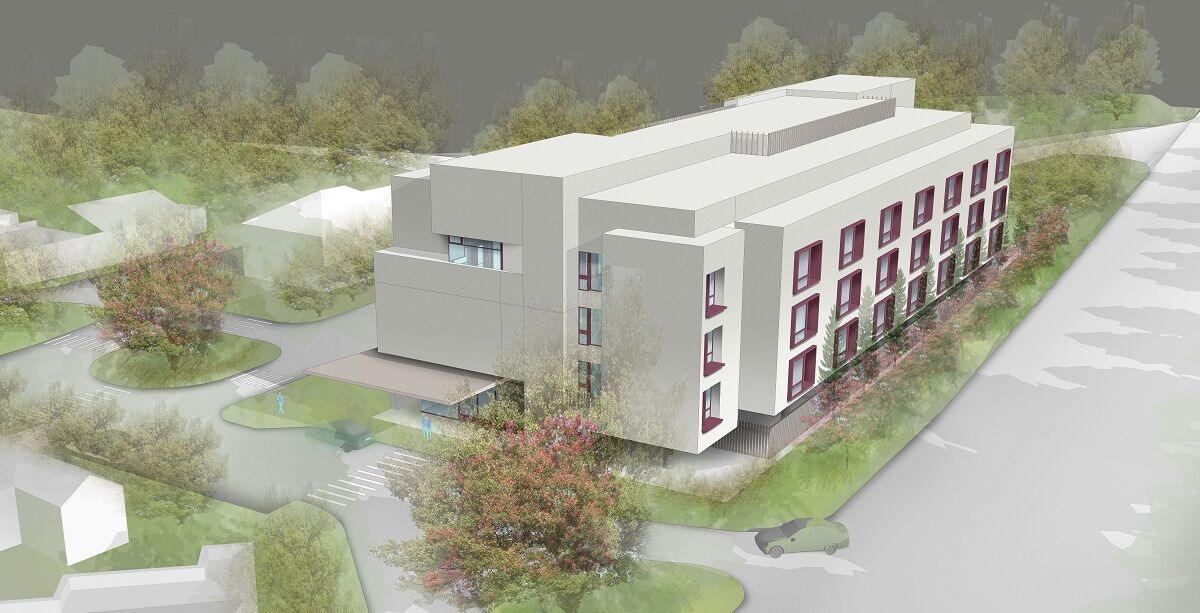 Barlow Skilled Nursing Facility rendering